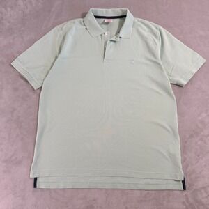 Brooks Brothers Mens Original Fit Performance Polo Shirt Mint Green Size M